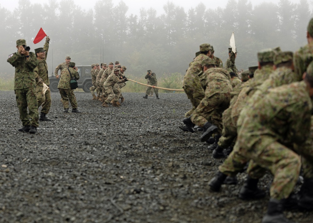 Kamifurano Training Area Orient Shield 23 Opening Ceremony