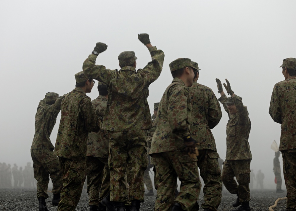 Kamifurano Training Area Orient Shield 23 Opening Ceremony
