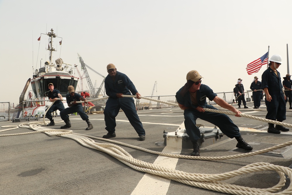 USS Stethem Daily Operations in the Arabian Gulf