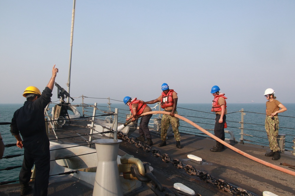 USS Stethem Daily Operations in the Arabian Gulf