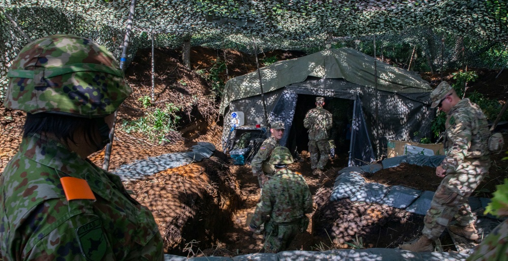 Exchanging of knowledge at Orient Shield