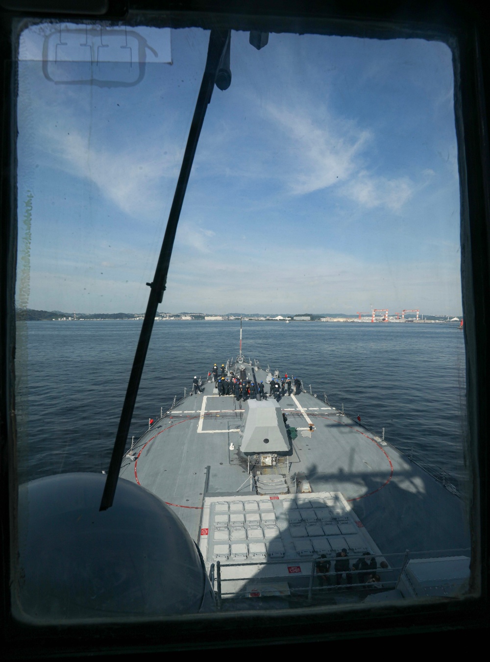 USS Dewey (DDG105) Conducts Sea-and Anchor Detail