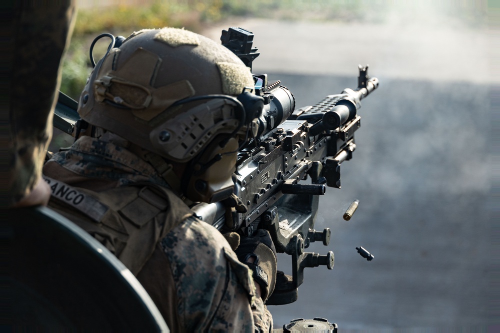 26th MEU(SOC) conducts Joint Live Fire Range in Latvia