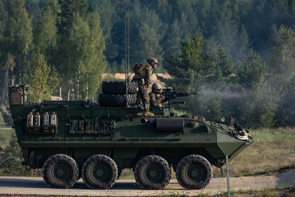 26th MEU(SOC) conducts Joint Live Fire Range in Latvia