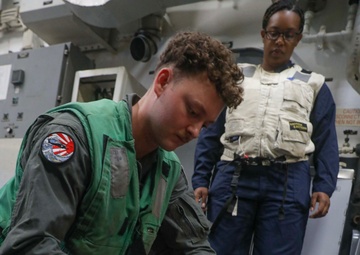 HSM-37 Conducts MEDEVAC Drill Aboard USS Dewey (DDG 105)
