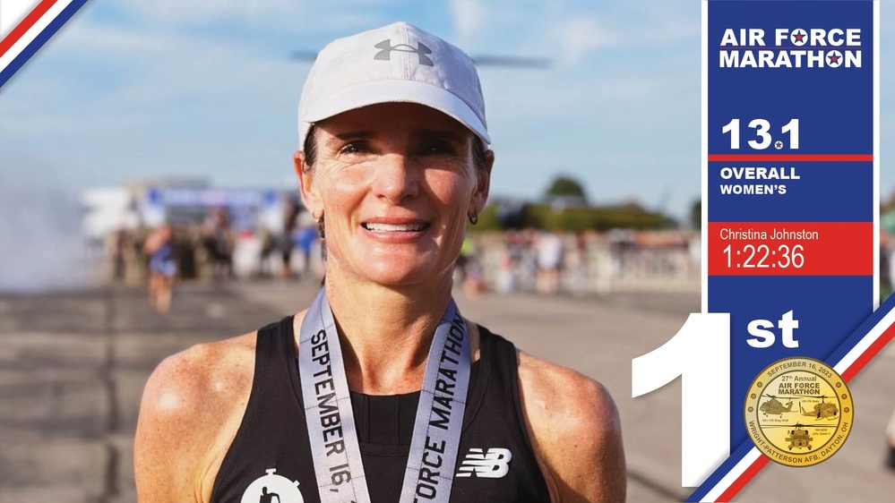 Johnston captures Air Force Marathon women's half-marathon title