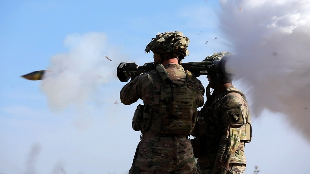 Task Force Marne infantrymen execute anti-tank weaponry training in Latvia