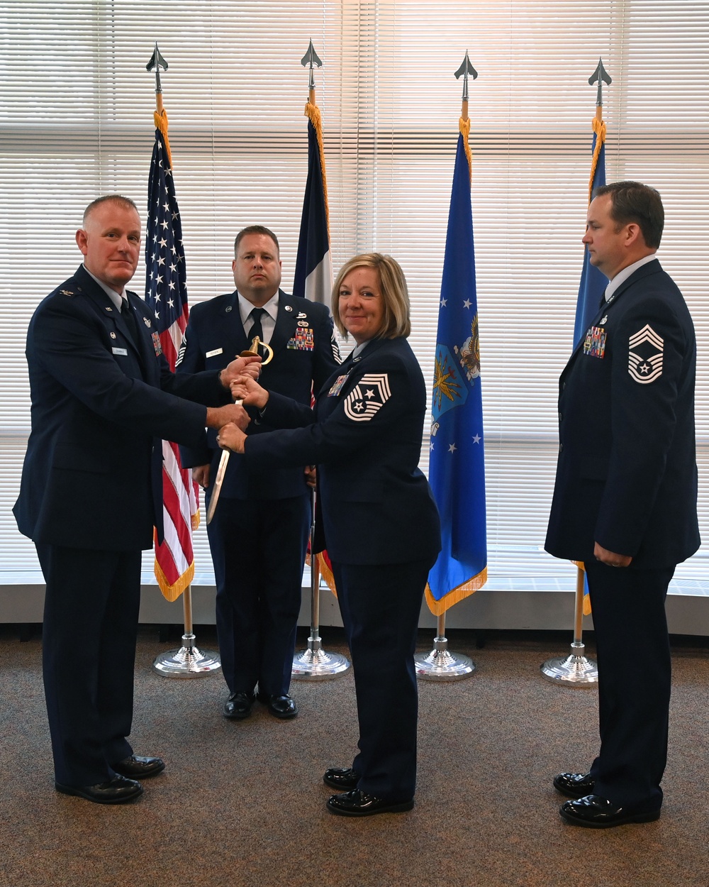 132d Wing Command Chief Change of Responsibility