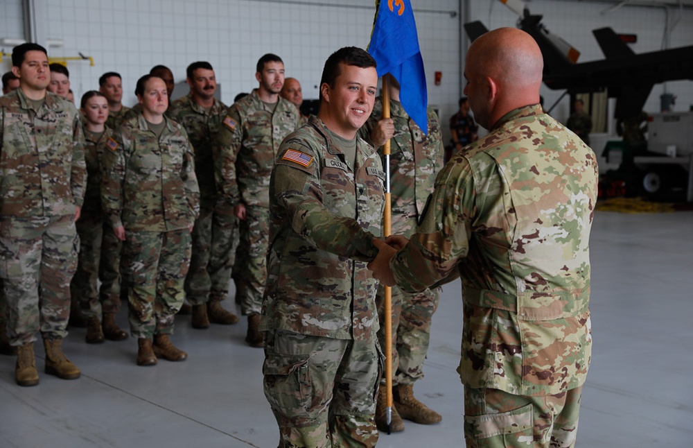 Charlie Co. 1-376th Welcomes Maj. Lowe