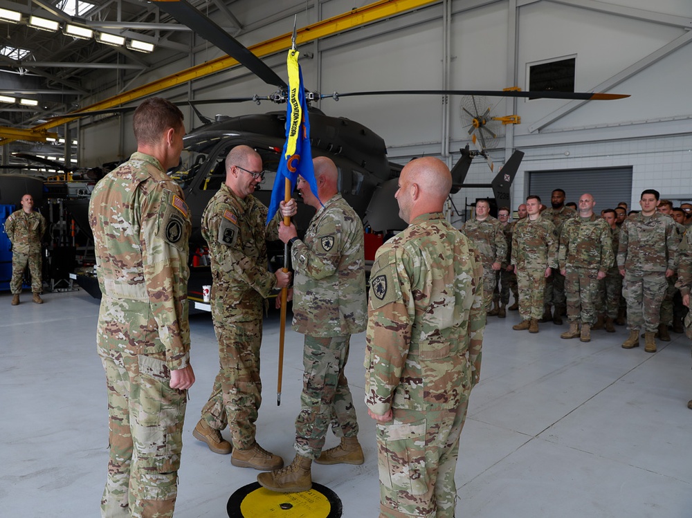 Charlie Co. 1-376th Welcomes Maj. Lowe