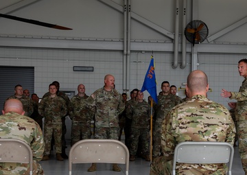 Charlie Co. 1-376th Welcomes Maj. Lowe