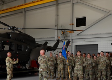 Charlie Co. 1-376th Welcomes Maj. Lowe