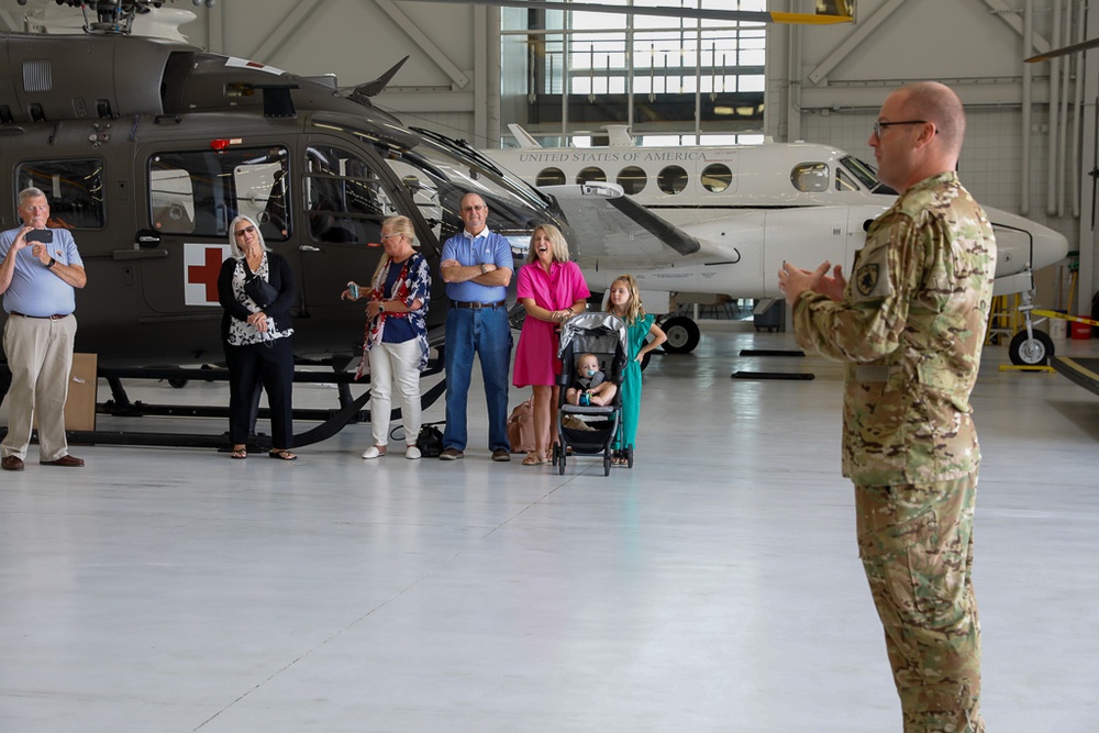 Charlie Co. 1-376th Welcomes Maj. Lowe