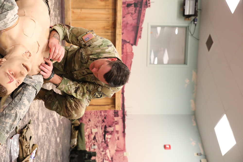 Tactical Combat Casualty Care refresher course