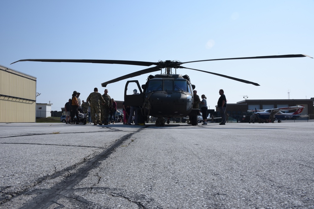 Blackhawk on display