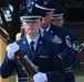 Base Honor Guard at ceremony