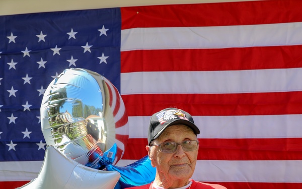 Curtis Outen turns 102 years old.