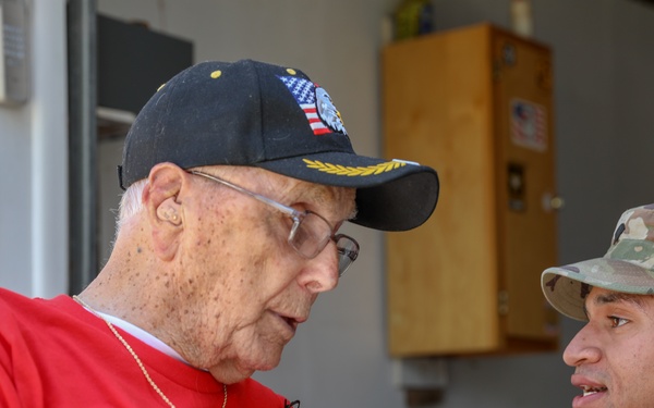 Curtis Outen turns 102 years old.