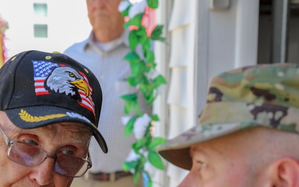 Curtis Outen turns 102 years old.