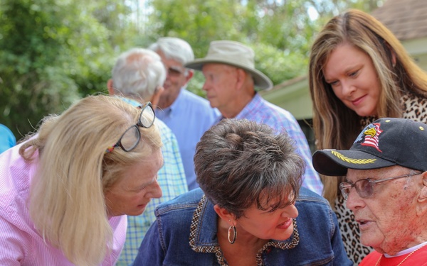 Curtis Outen turns 102 years old.