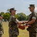 Marine Forces Reserve Band Perform for Retirement Ceremony during Fall Tour