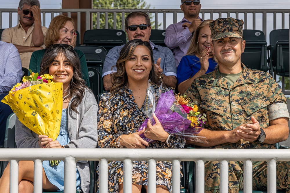 Marine Forces Reserve Band Perform for Retirement Ceremony during Fall Tour