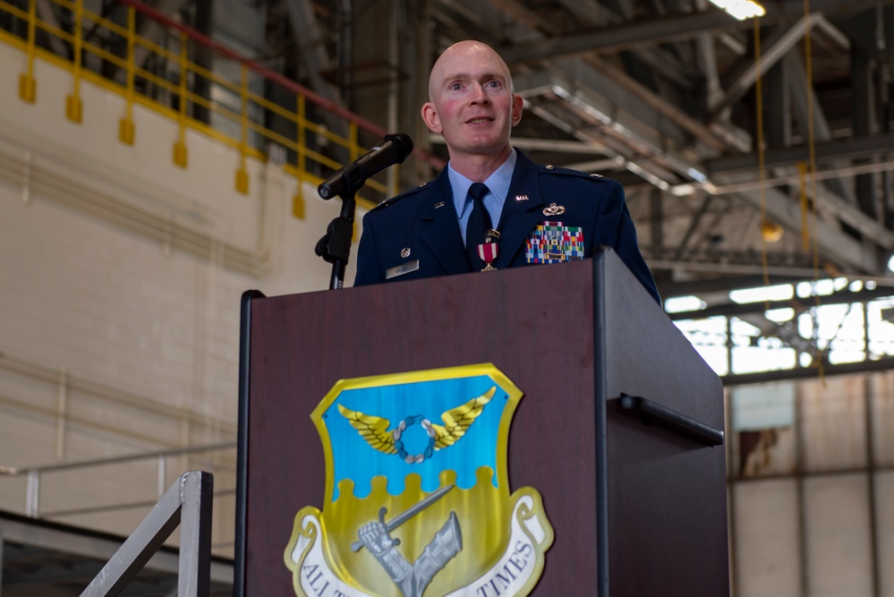 Lt. Col. Cook takes command of 121st MSG