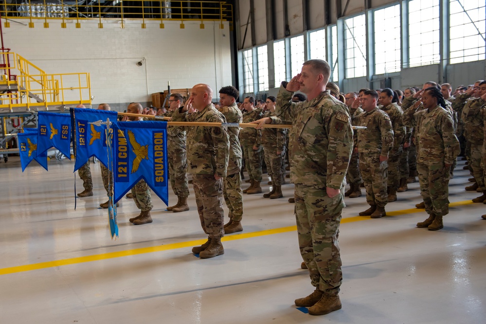 Lt. Col. Cook takes command of 121st MSG