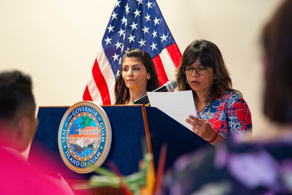 Guam Governor's Office Hosts Luncheon in Honor of Gold Star Family Day