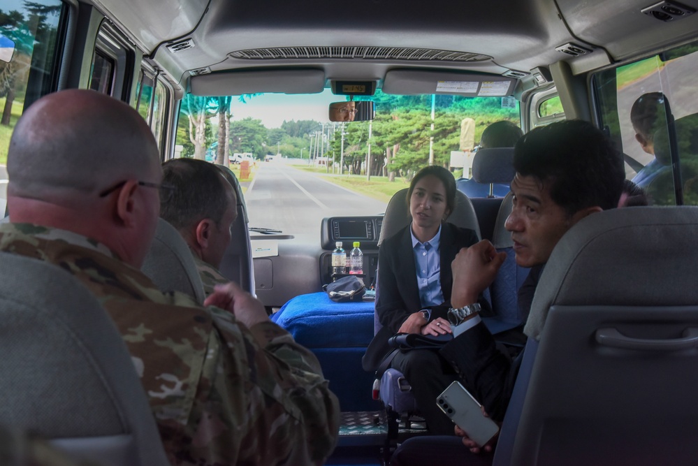 Misawa Air Base Hosts GRIPS Executive Vice President