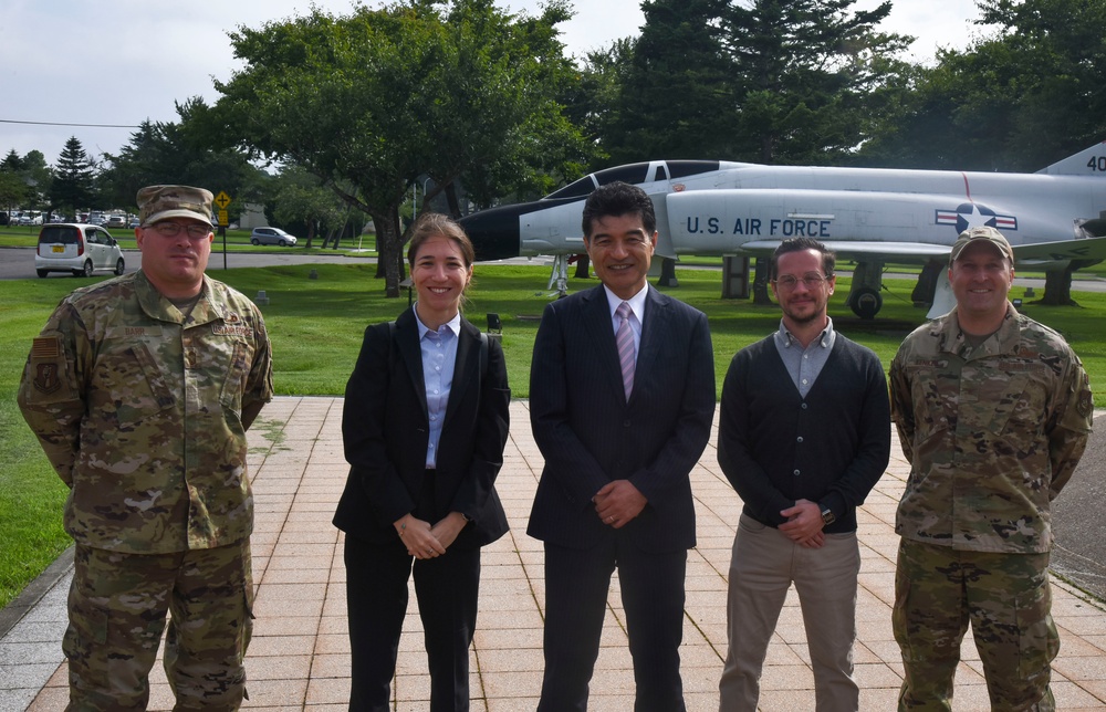 Misawa Air Base Hosts GRIPS Executive Vice President