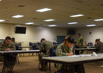 Fall advancement exam