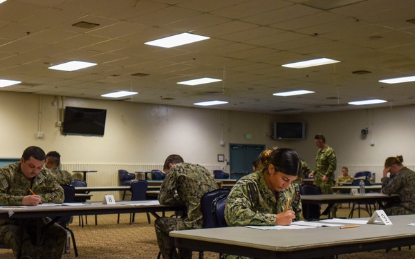 Fall advancement exam