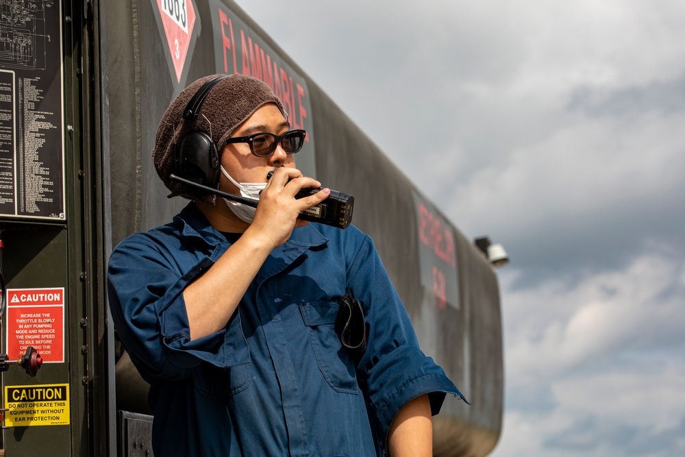Green Knights and Bats roll with refuel with 35th Logistics Readiness Squadron