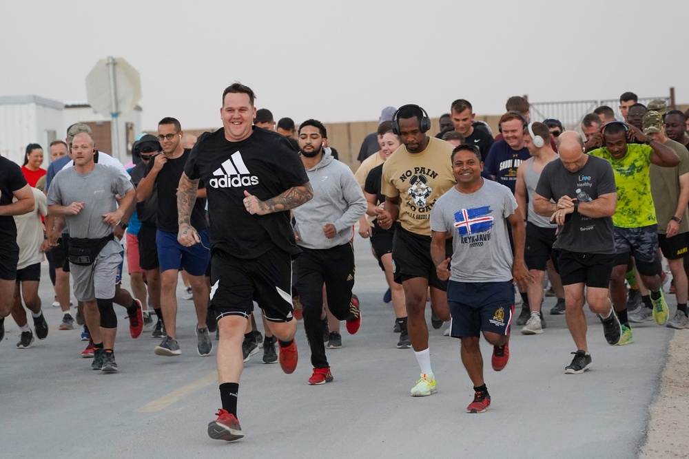 Team PSAB goes the distance during Air Force Marathon