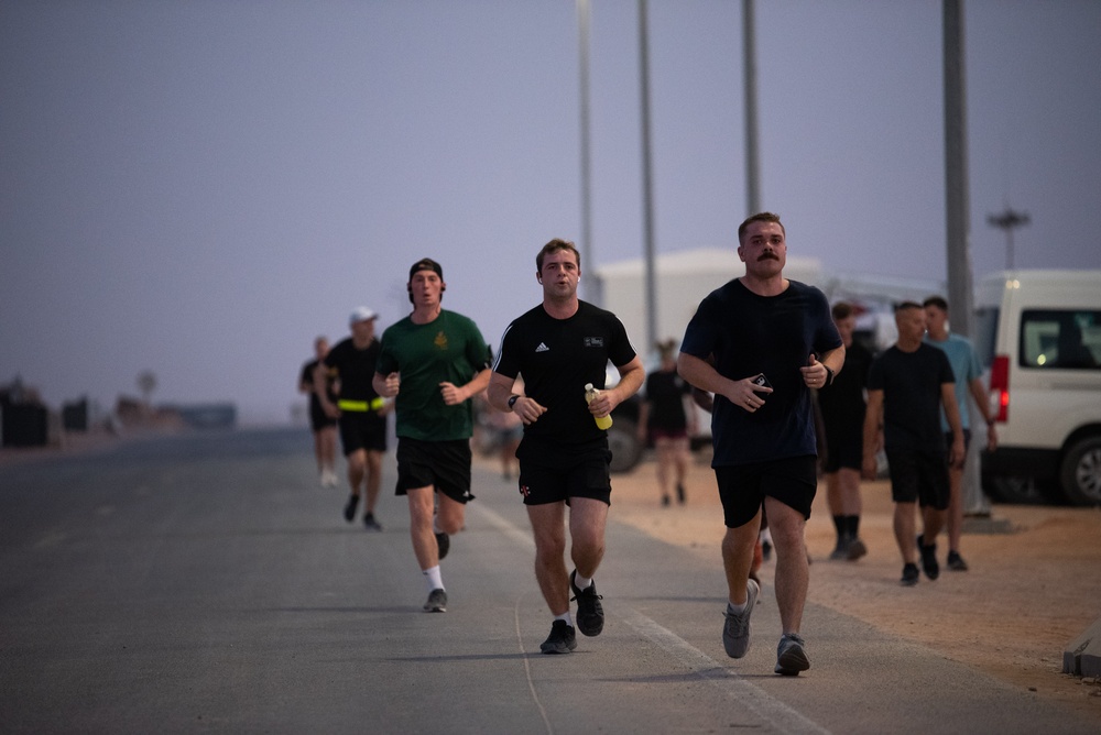 Team PSAB goes the distance during Air Force Marathon