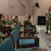 Force Master Chief Sharpe Speaks with Naples Seabees