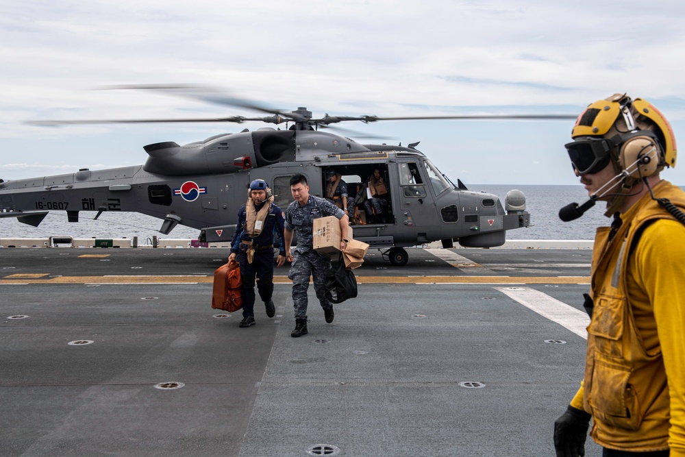 USS America Commemorates 73rd anniversary of Battle of Incheon