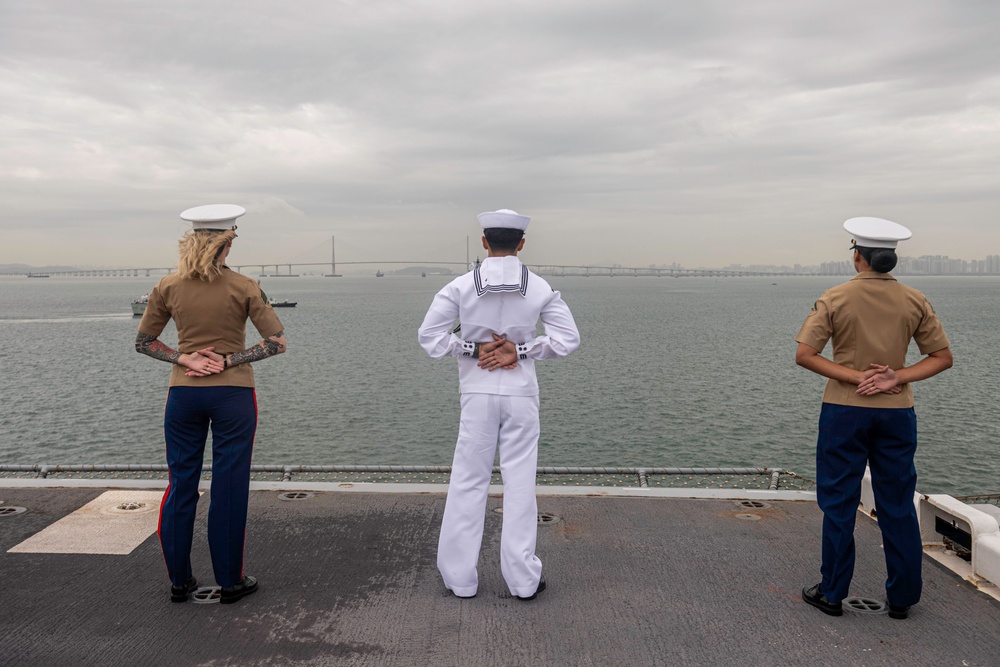 USS America Commemorates 73rd anniversary of Battle of Incheon