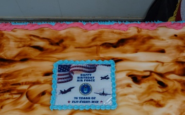 Team PSAB celebrates the U.S. Air Force Birthday