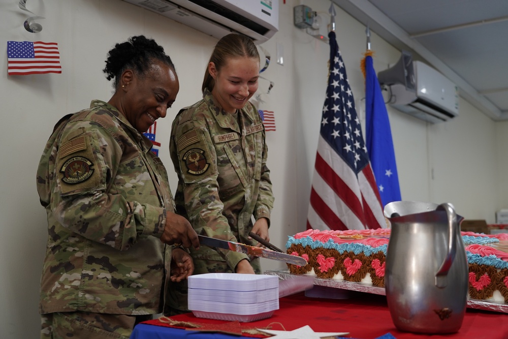 Team PSAB celebrates the U.S. Air Force Birthday