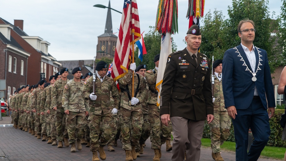 Eerde Commemoration during the 79th anniversary of Market Garden