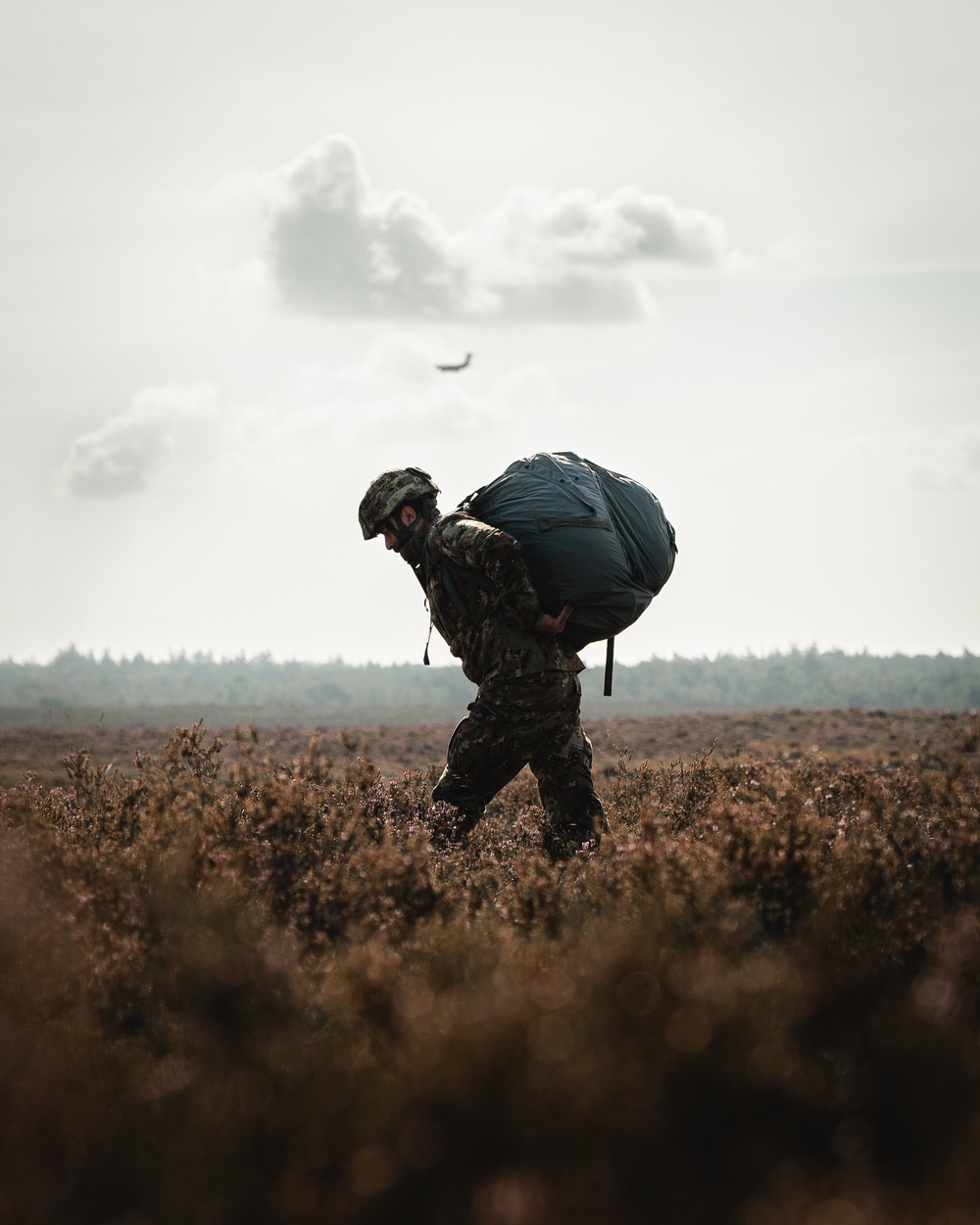 Sky Soldiers Jump Alongside Allied Paratroopers During Exercise Falcon Leap 23