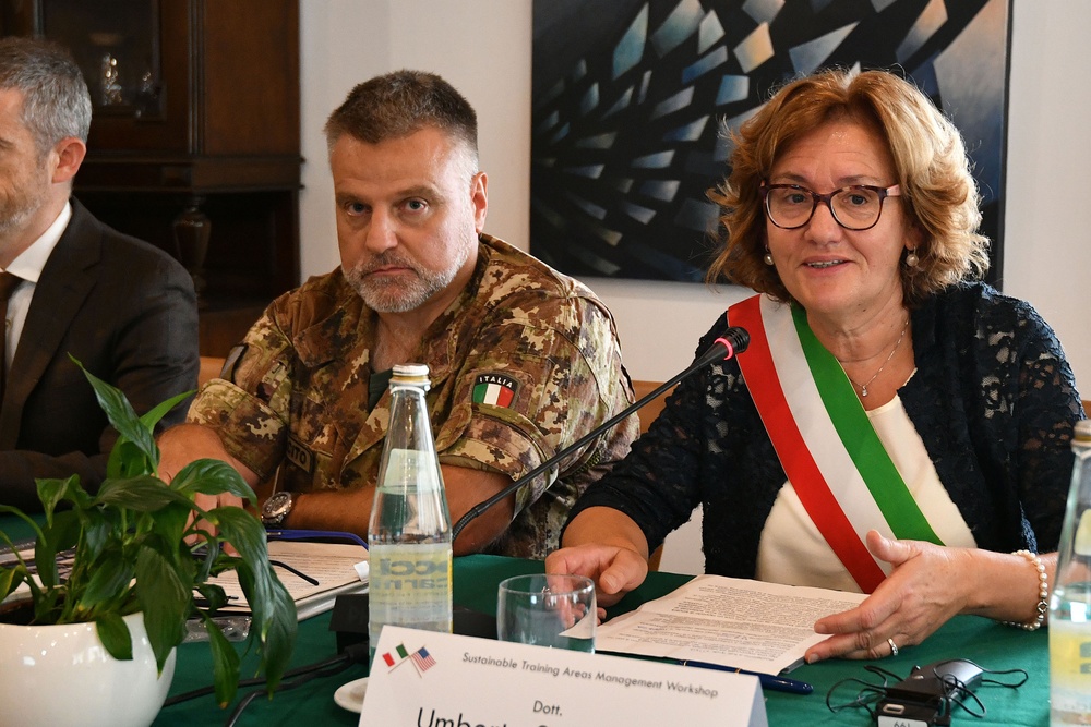 U.S. – Italy Sustainable Training Area Management Workshop, Maniago, Italy 15 September 2023