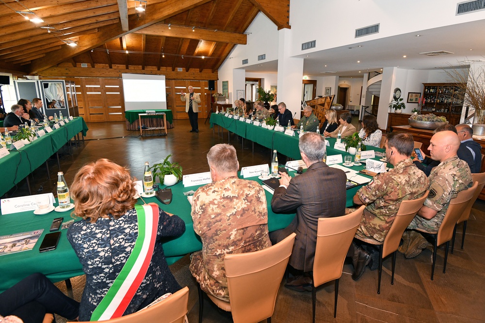 U.S. – Italy Sustainable Training Area Management Workshop, Maniago, Italy 15 September 2023