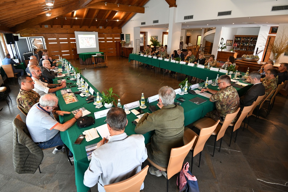U.S. – Italy Sustainable Training Area Management Workshop, Maniago, Italy 15 September 2023