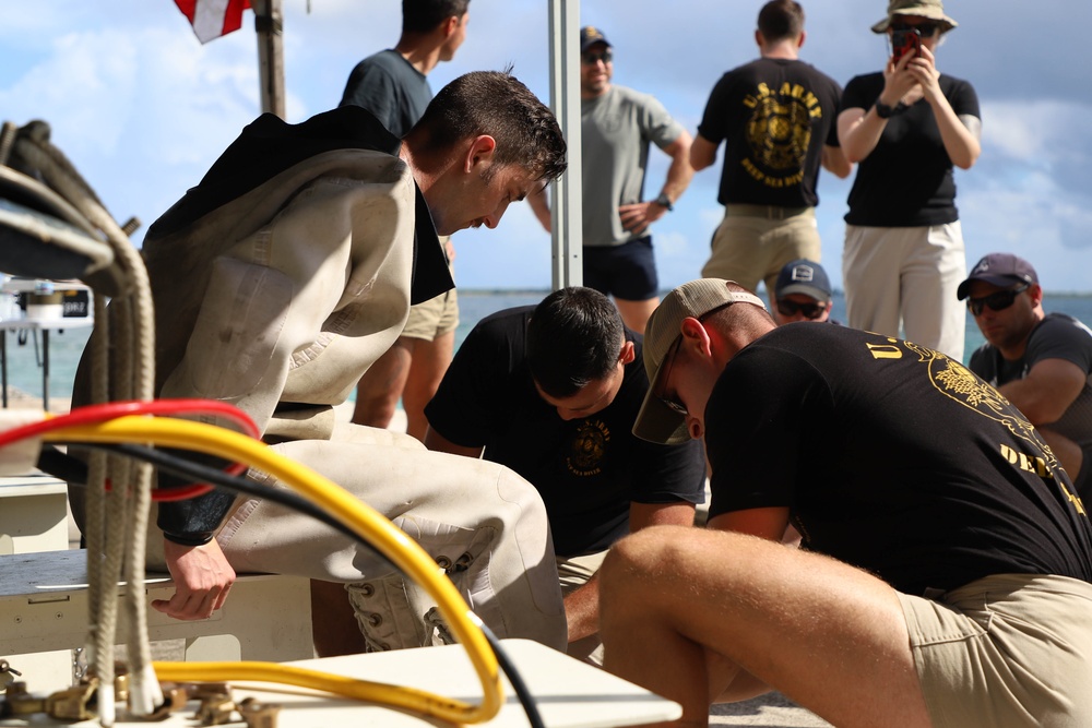 MURENG 23: U.S. Military and Allied Nations Participates in Mark V Dive