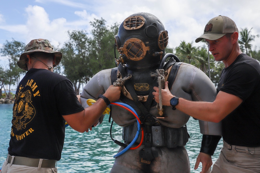 MURENG 23: U.S. Military and Allied Nations Participates in Mark V Dive