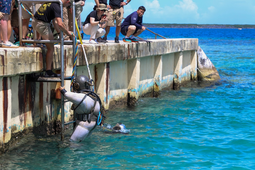 MURENG 23: U.S. Military and Allied Nations Participates in Mark V Dive