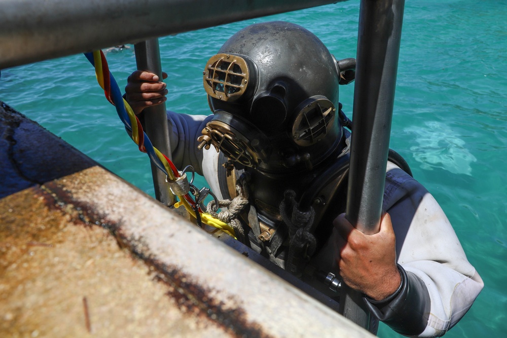 MURENG 23: U.S. Military and Allied Nations Participates in Mark V Dive